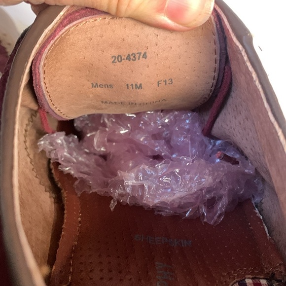 Johnston & Murphy Ellington burgundy Brown Wingtip Oxford Shoes Men's Sz 11M - Picture 9 of 13